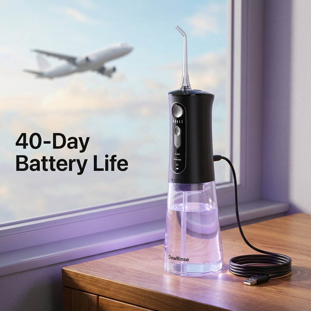 DewRinse Water Flosser